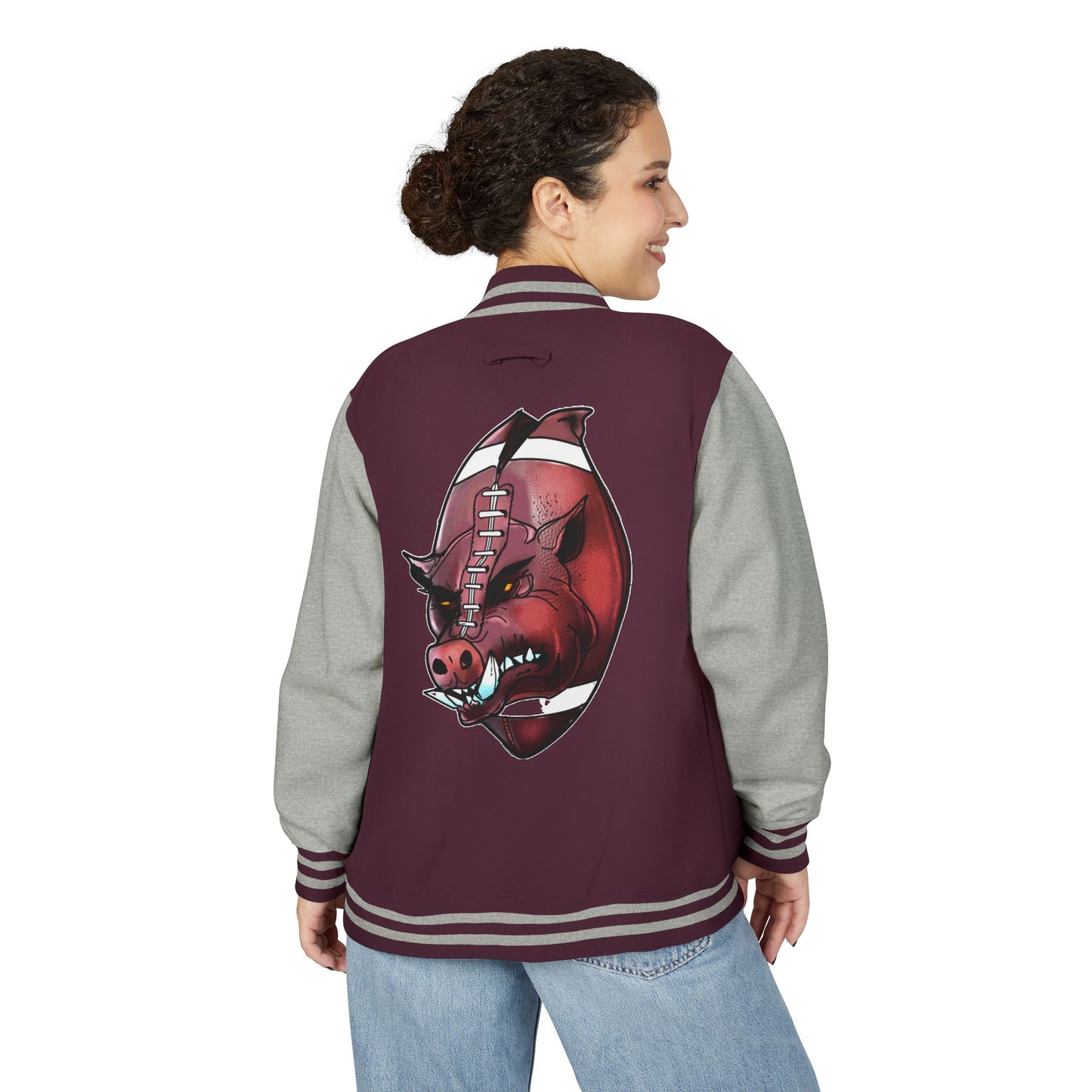 Avid Fan Football I Letterman Jacket