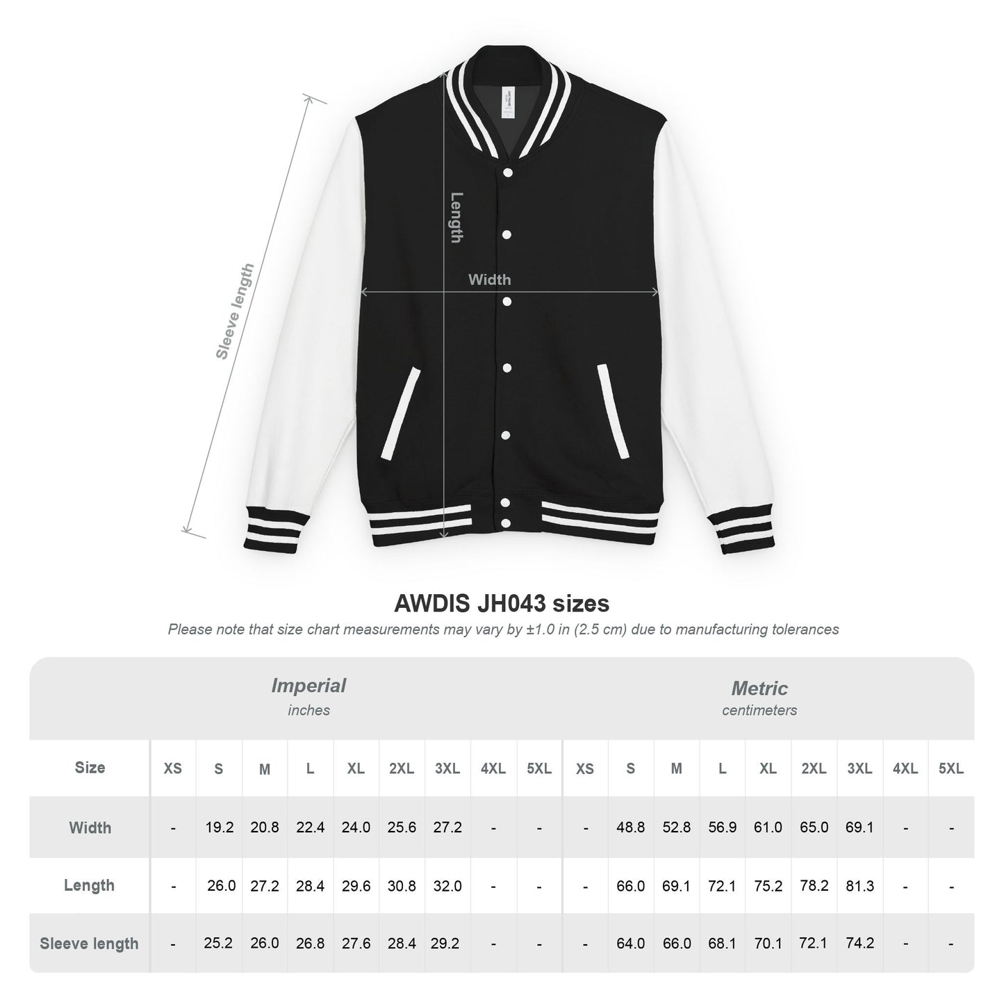 Avid Fan Baseball II Letterman Jacket